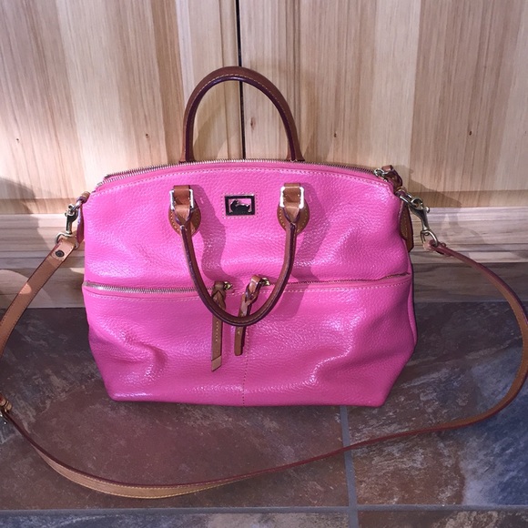 Dooney & Bourke Handbags - Dooney & Bourke Coral Satchel Bag w/Strap